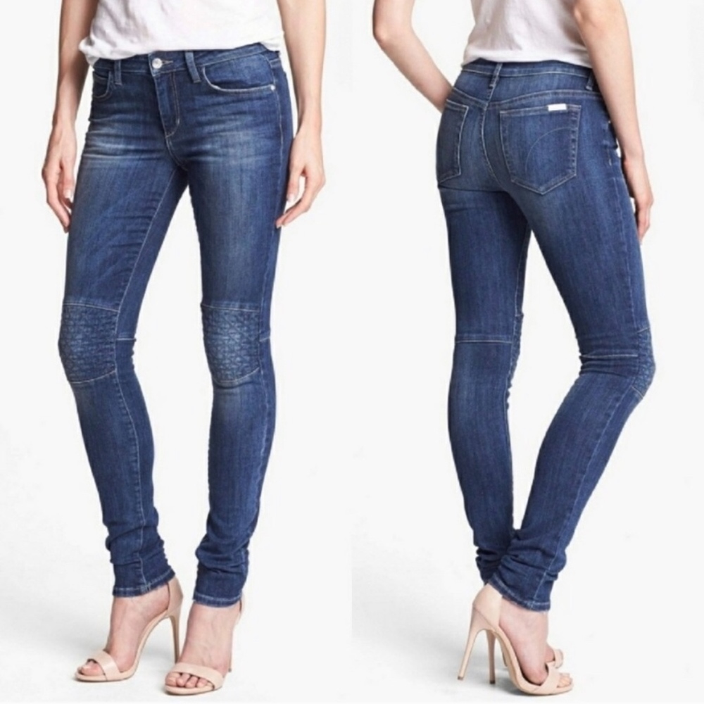 🆕Joe's Jeans Quilted Skinny Stretch Moto Jean